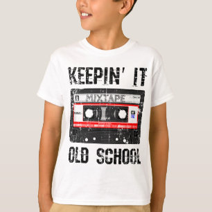 Keepin IT Old school 80 och 90-talet Hip hop T Shirt