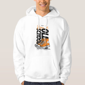 Keepin' It Old School Hoodie – Retro 90-tals Stree