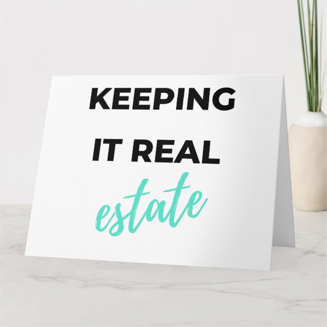 Keeping It Real Estate 2 Kort (Framsida)