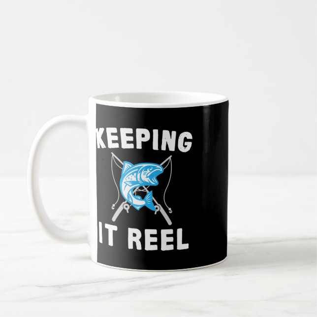 Keeping It Reel Fishing  Kaffemugg (Vänster)