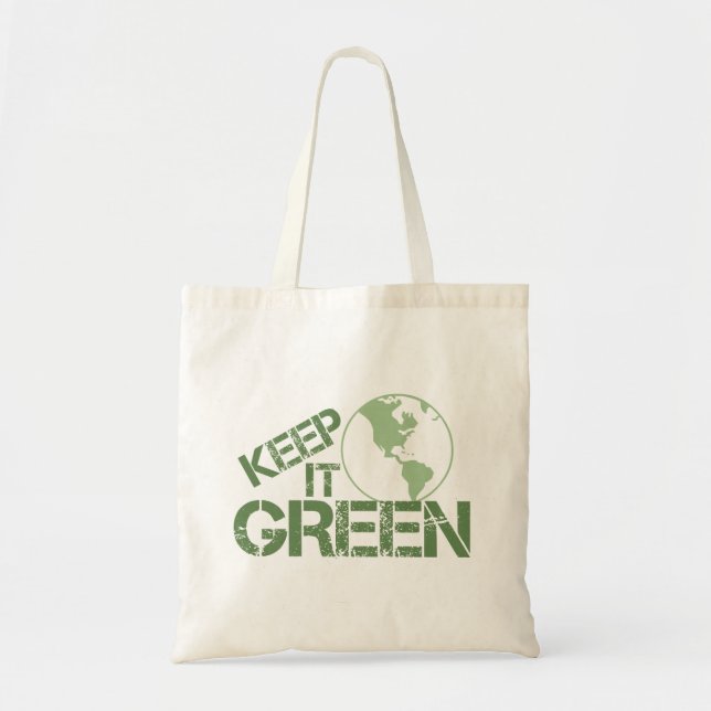 keepitgreen tygkasse (Framsidan)