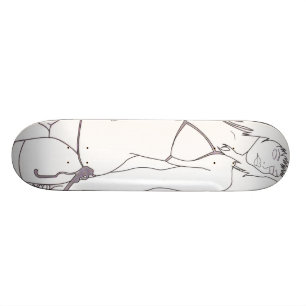 keep'it'sweetgotwood? däck old school skateboard bräda 18 cm