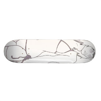 keep'it'sweetgotwood? däck old school skateboard bräda 18 cm