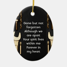 keepsak Memorial Photo Prayer Verktyg Mechanic Julgransprydnad Keramik