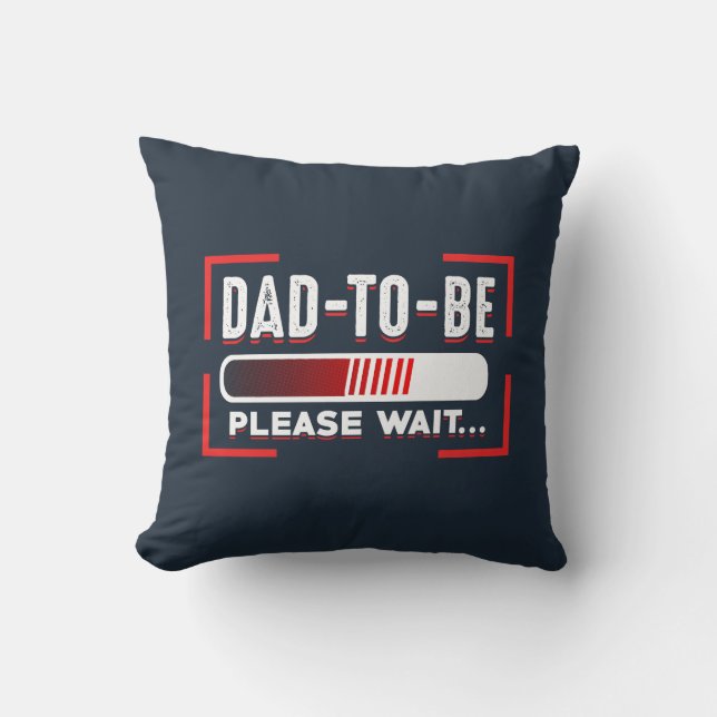 Keepsakagag för framtida Gravid i Pappa Kudde (Framsida)