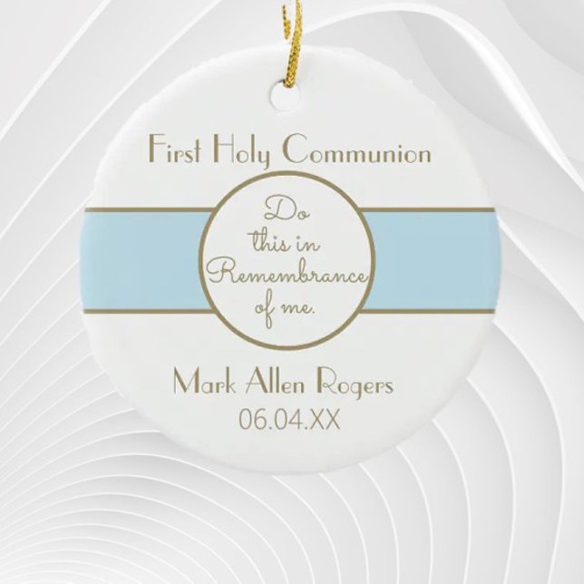 KeepsakBoy First Communion Ornament (Skapare uppladdad)
