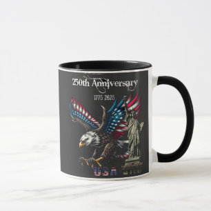 Keepsake-årsjubileum USA 250-årsjubileum Mugg