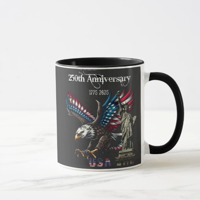 Keepsake-årsjubileum USA 250-årsjubileum Mugg (Höger)