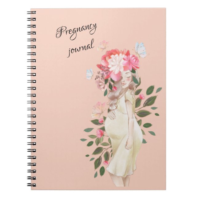 Keepsaké baby journal anteckningsbok (Framsidan)