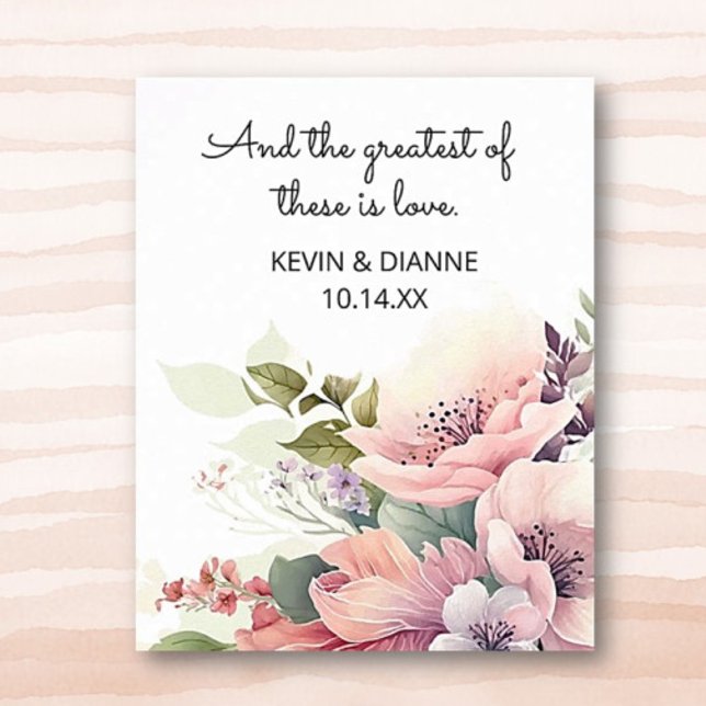 Keepsaké Bröllop Date Anpassningsbar Kärlek Poster (Skapare uppladdad)