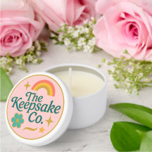 Keepsaké Co. Logotyp Soy Candle