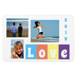 Keepsaké Family Vacation Photo Magnet