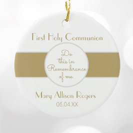 Keepsaké First Communion Ornament