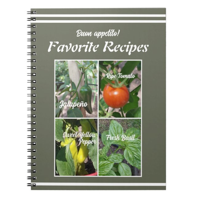 Keepsaké Recipe Bok Anteckningsbok (Framsidan)