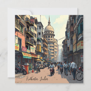 Keepsaké Souvenir för centrala Kolkata, Indien