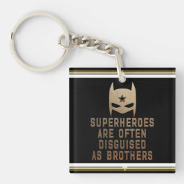 Keepsaké Superhjälte Brother Acrylic Keychain