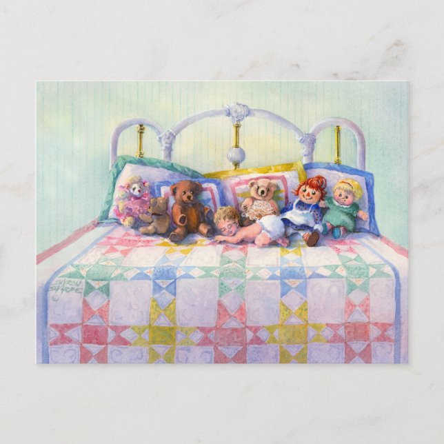 KEEPSAKES by SHARON SHARPE Vykort (Framsida)