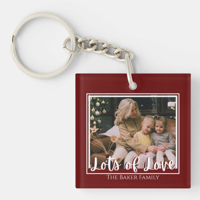 Keepsaki Photo Keychain Gift for Family (Framsidan)
