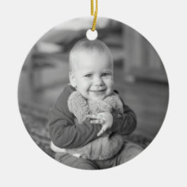 Keepsaky First jul Photo Greenery Julgransprydnad Keramik