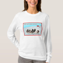 Kees drar tomts sleigh T shirt