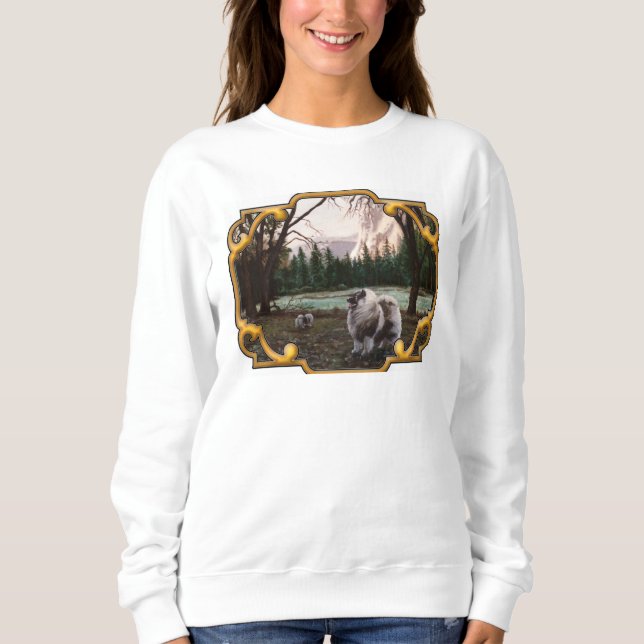 Kees in Yosemite Valley sweatshirt T Shirt (Framsida)