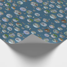 Kees Scenia Wrapping Papper - 1 stor lakan