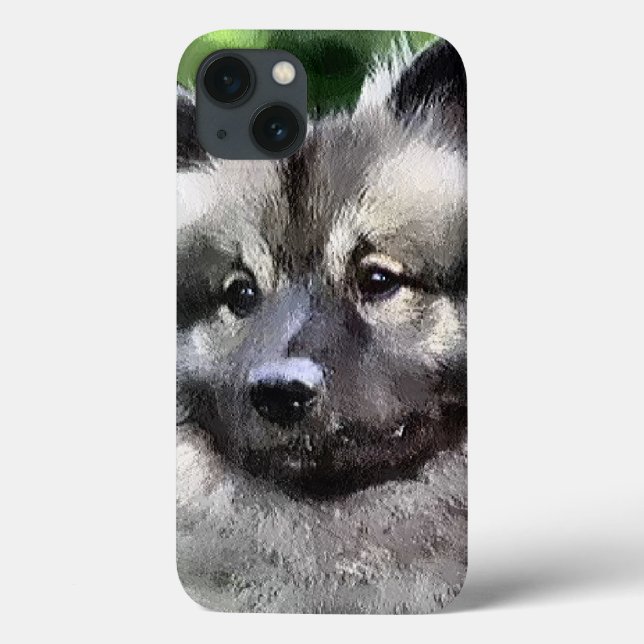 Keeshond Älskare Art Gifts (Baksida)