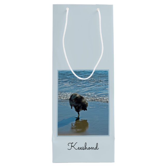 Keeshond Ballet Photograph - Cute Original Hund Ar (Baksidan)