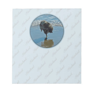 Keeshond Ballet Photograph - Cute Original Hund Ar Anteckningsblock