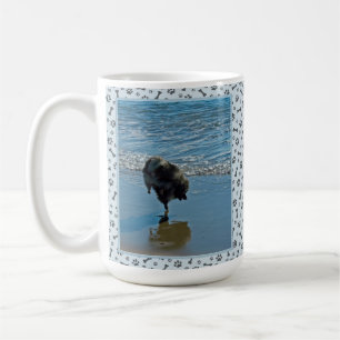Keeshond Ballet Photograph - Cute Original Hund Ar Kaffemugg