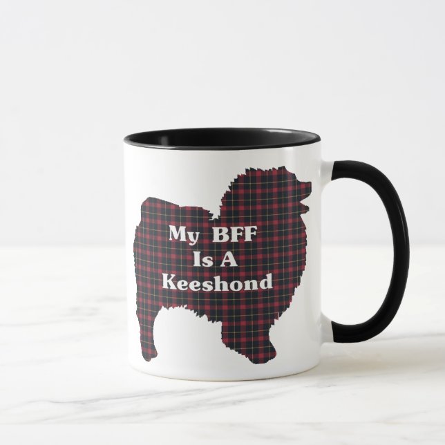 Keeshond BFF Mugg (Höger)