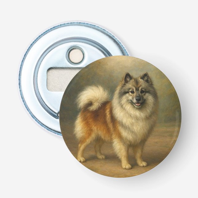 Keeshond Flasköppnare (Framsidan)