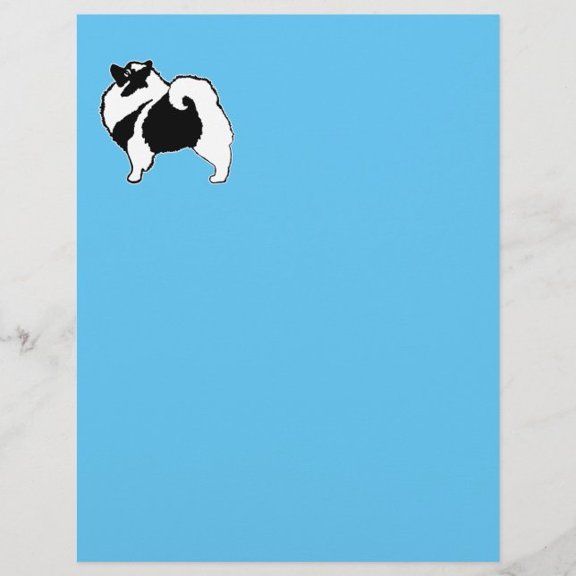 Keeshond Graphics - Cute Original Hund Art (Framsida)
