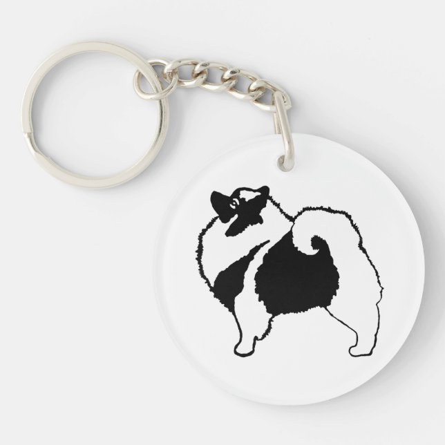 Keeshond Graphics - Cute Original Hund Art (Framsidan)