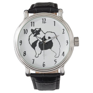 Keeshond Graphics - Cute Original Hund Art Armbandsur
