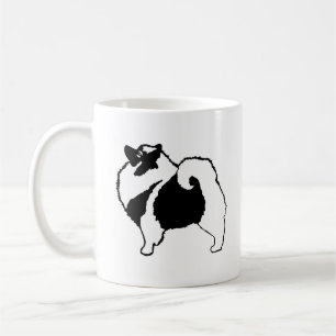 Keeshond Graphics - Cute Original Hund Art Kaffemugg