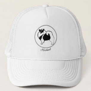 Keeshond Graphics - Cute Original Hund Art Keps