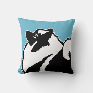 Keeshond Graphics - Cute Original Hund Art Kudde