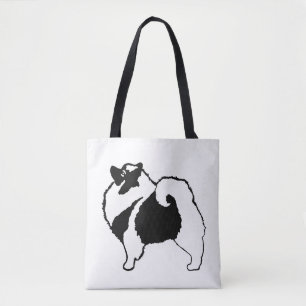 Keeshond Graphics - Cute Original Hund Art Tygkasse