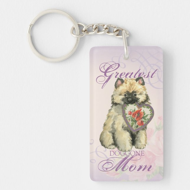 Keeshond Heart Mamma (Framsidan)