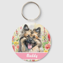 Keeshond Hundmärke – Anpassad Info