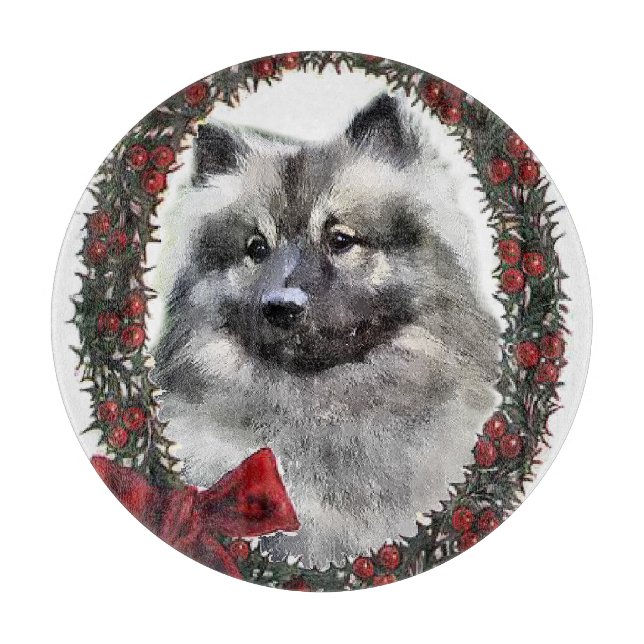Keeshond-jul (Framsidan)