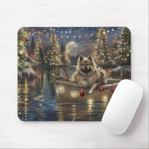 Keeshond jul Festive Voyage Musmatta