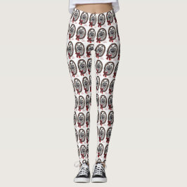 Keeshond-jul Leggings