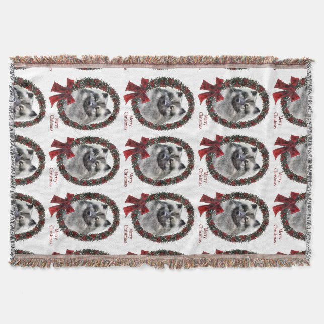 Keeshond-jul Mysfilt (Framsidan)