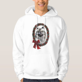 Keeshond-julgåvor Hoodie