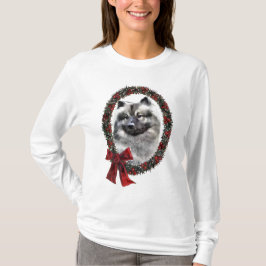 Keeshond-julgåvor Tee