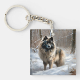 Keeshond Låt det snöa jul