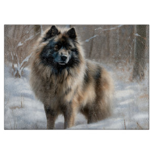 Keeshond Låt det snöa jul