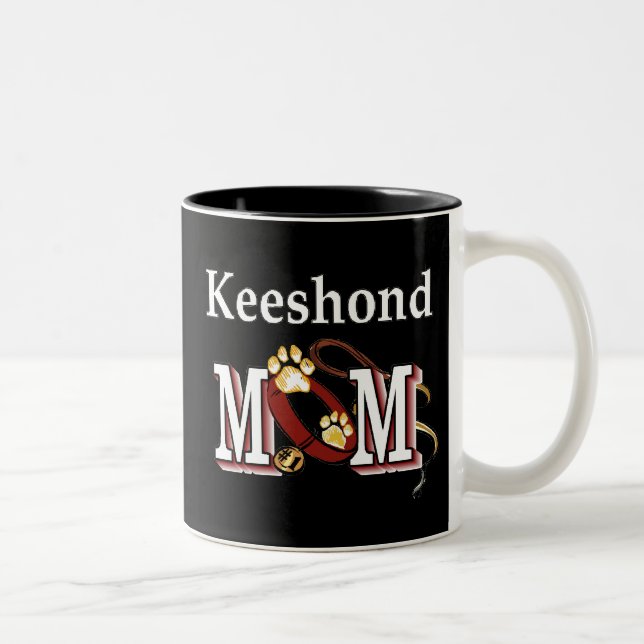 Keeshond Mamma Mugg (Höger)